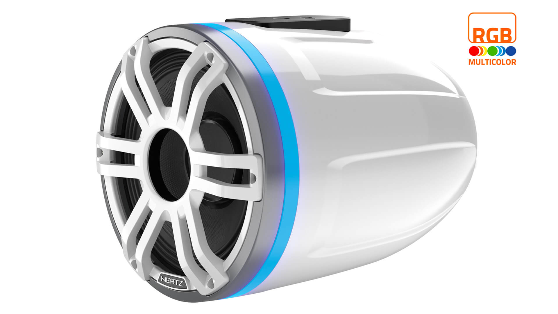 Морска тонколона Hertz Marine HTX 8H S-FL-SW, бяла, 20 см, 200W RMS
