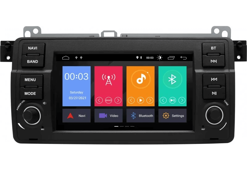 Мултимедия с Android 14 за BMW 3 E46 1998-2006 без DVD