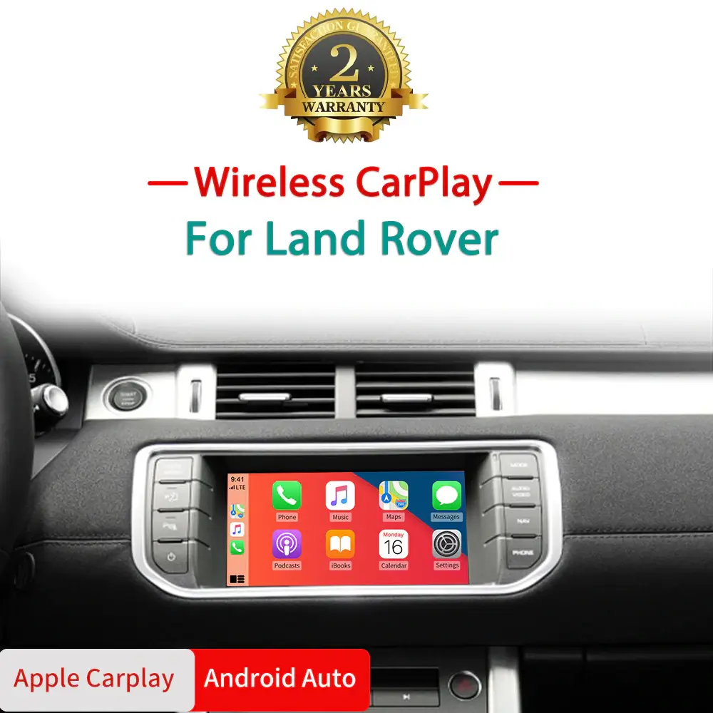 CarPlay интерфейс за Land Range Rover и Jaguar с Bosch система