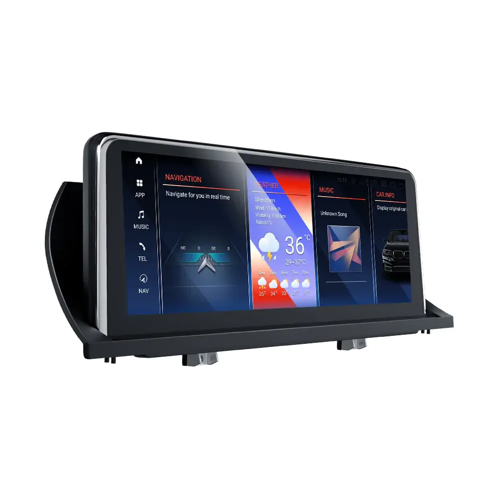 10.25" дисплей Android 12 за BMW X5 E70, X6 E71 CIC 2007-2014 image 3