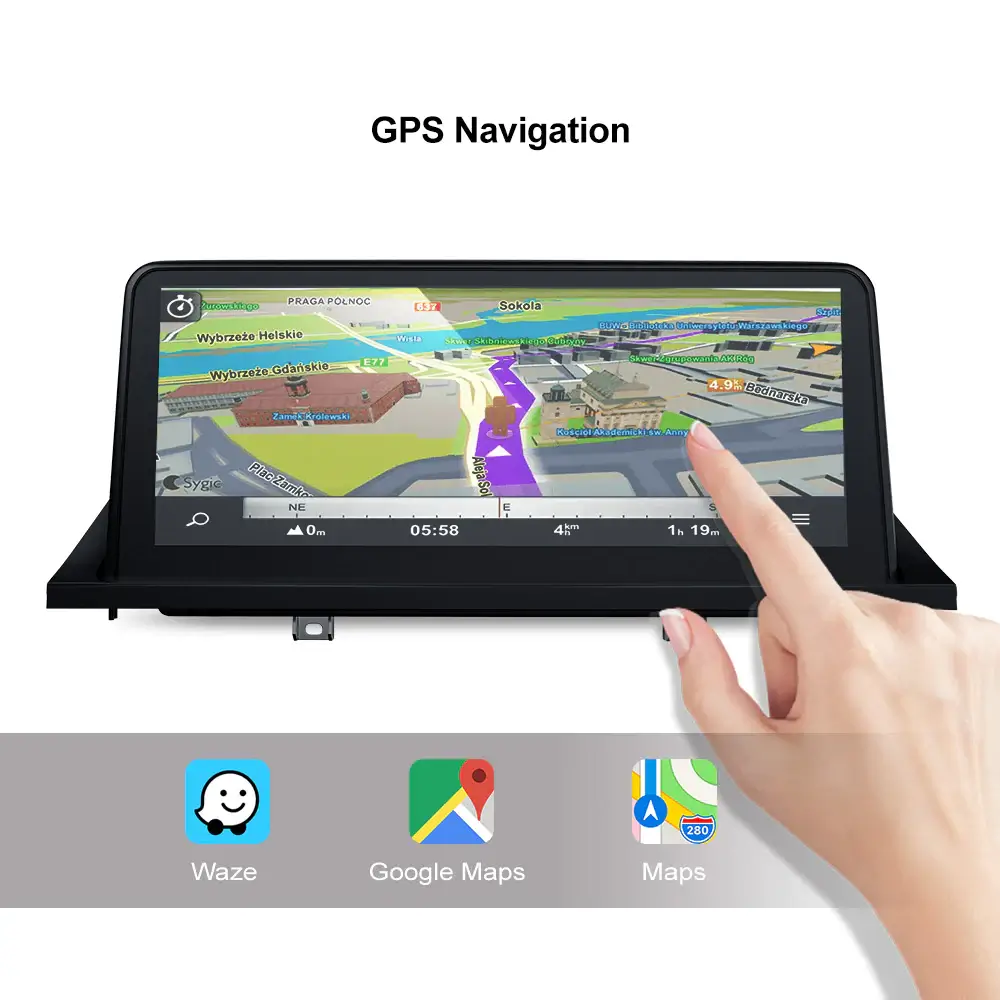 10.25" дисплей Android 12 за BMW X5 E70, X6 E71 CIC 2007-2014 image 6