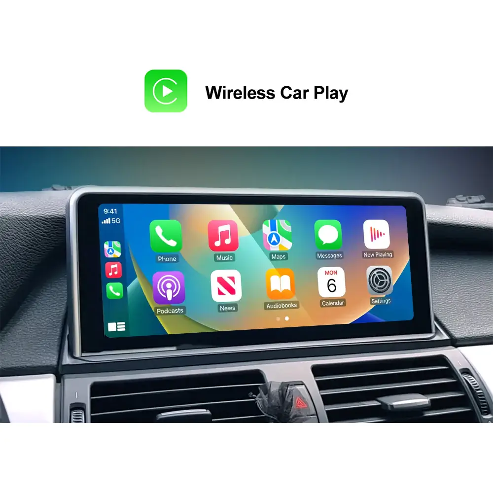 10.25" дисплей Android 12 за BMW X5 E70, X6 E71 CIC 2007-2014 image 7