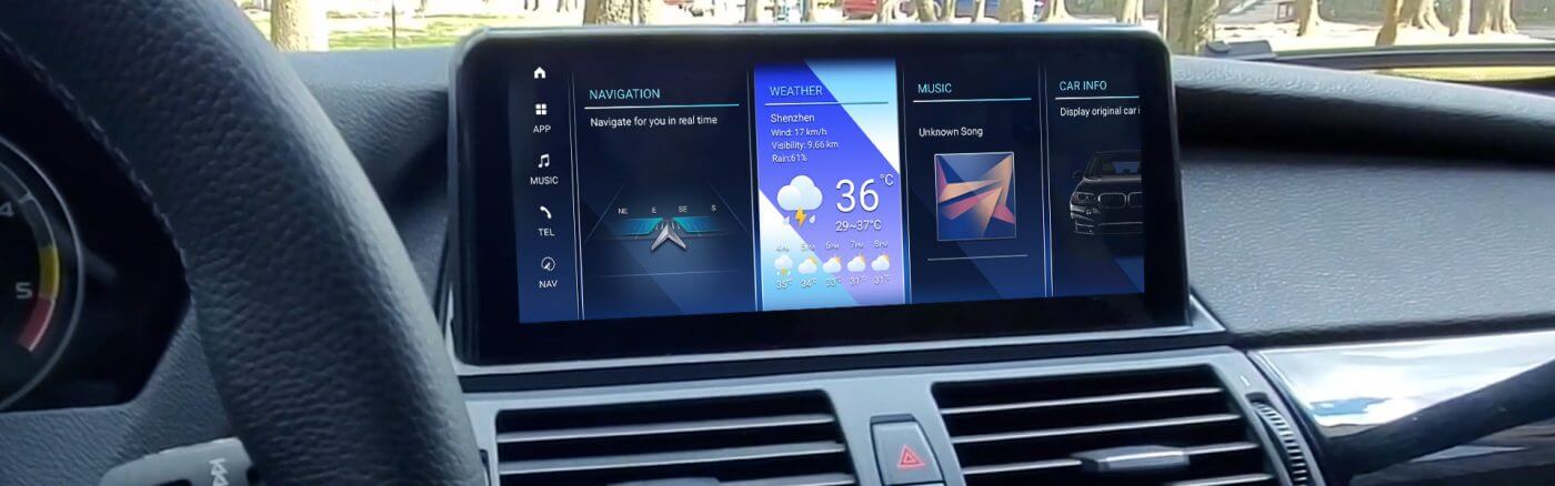 10.25" дисплей Android 12 за BMW X5 E70, X6 E71 CCC 2007-2014 image 6