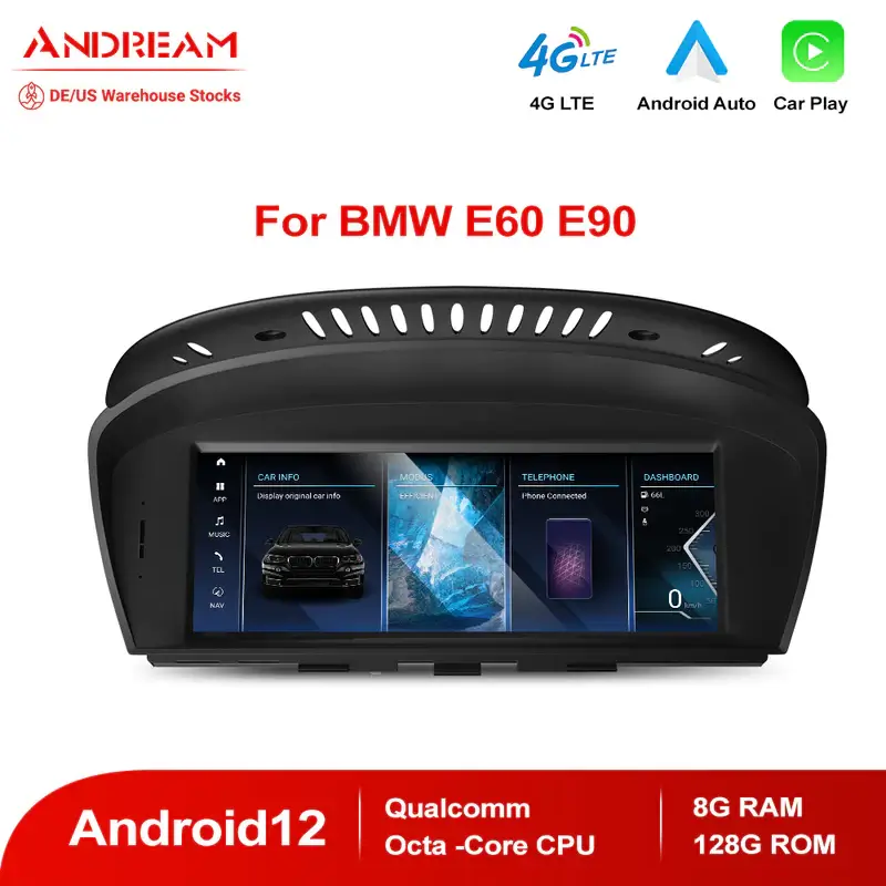 Мултимедия с Android 14 за BMW 5 E60, 3 E90 с CCC система image 8