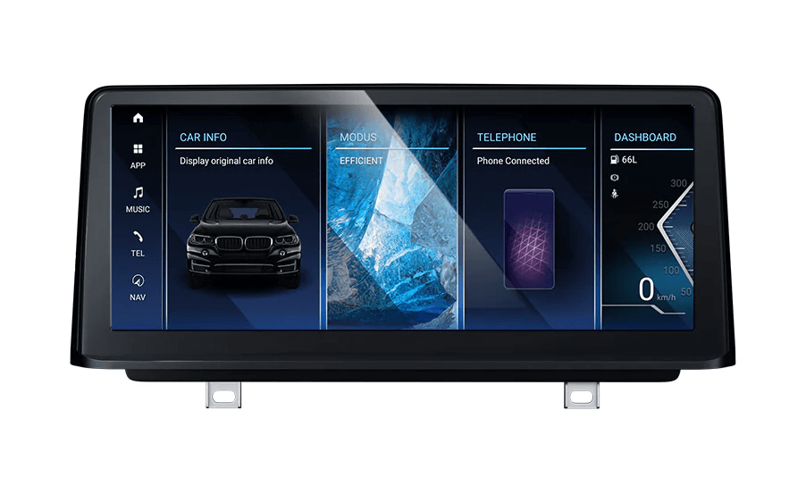 8.8" дисплей Android 12 за BMW 3 F30, F31, F34 и BMW 4 F32, F33, F36 NBT