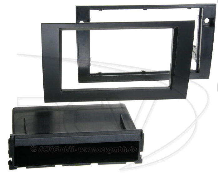 Адаптерна рамка за 1/2 DIN радио за Audi A4 2002-2006 ACV 281320-12-1