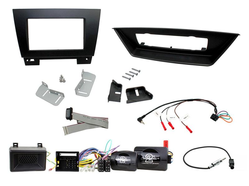 Адаптерна рамка 2DIN за BMW X1 Е84 + управление от волан SWC Connects2 CTKBM24 + SWC